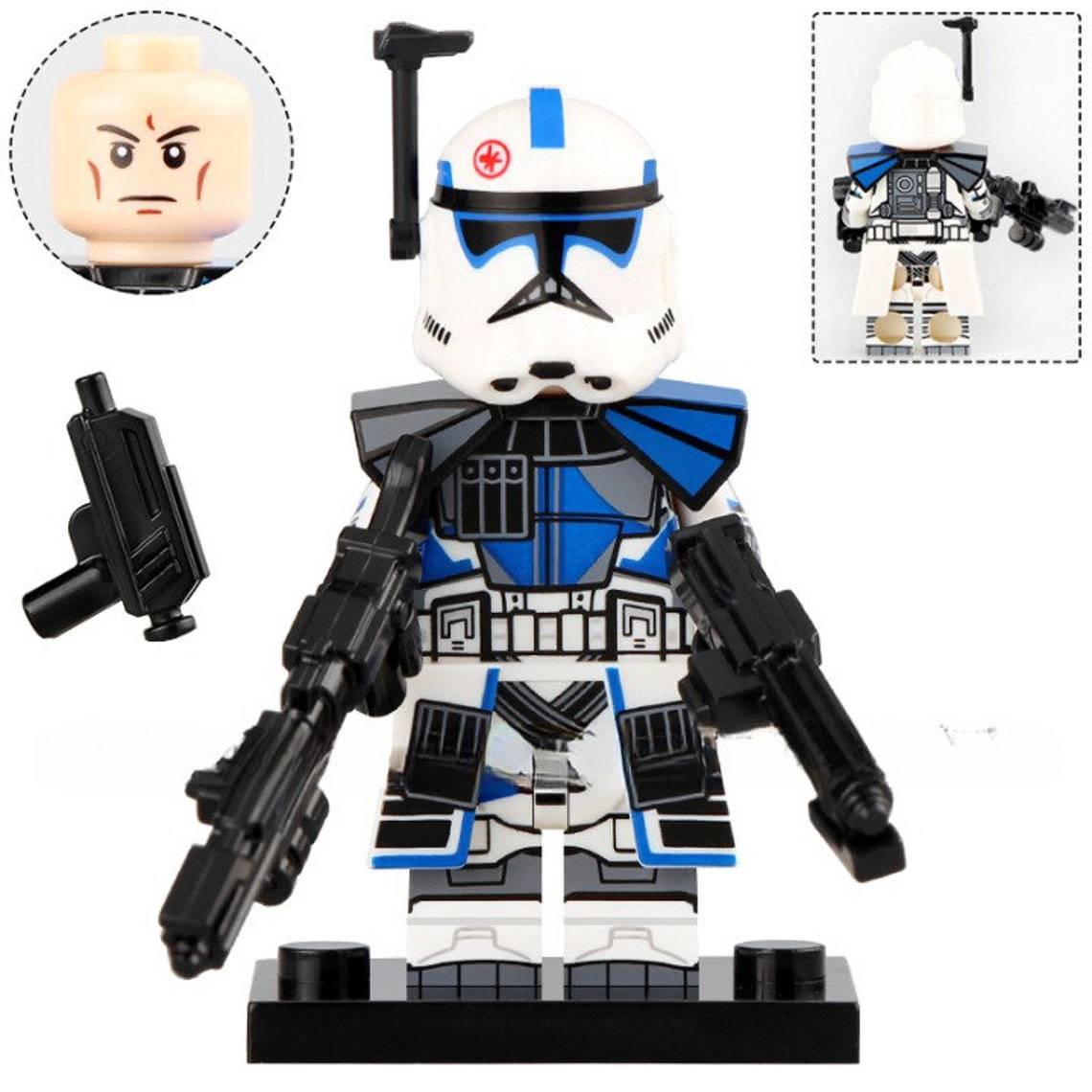 Star Wars 501st Legion Kix Minifigures Weapons and Accessories ...