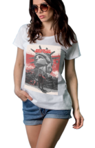 ESCAPE FROM NEW YORK Movie White T-shirt Tee For Women - $12.99+