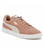 Puma Suede Classic Cameo Brown White Pink 355462 56 Womens Casual Shoes - $46.95