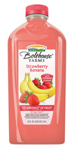 4 bottles 52 oz/bottle Strawberry Banana Fruit Juice Smoothie - $85.00