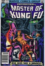 Master of Kung Fu #117 ORIGINAL Vintage 1982 Marvel Comics Shang Chi image 1