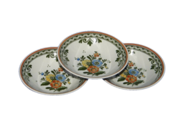 3 VILLEROY AND BOCH CHINA ALT AMSTERDAM Soup Cereal Bowl 18236 Coupe Bowls - $118.79