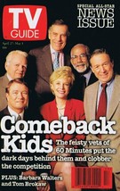 ORIGINAL Vintage TV Guide Apr 27 1996 No Label 60 Minutes