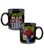 Marvel Comics Heroes Illustrated 12 oz Ceramic Coffee Mug NEW UNUSED - $5.94