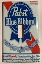 Pabst Blue Ribbon Beer Light Switch Outlet wall Cover Plate Home Decor image 4