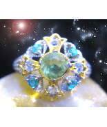 HAUNTED RING ALEXANDRIA&#39;S SCARED RITUALS OF ELEVATED LUCK SECRET OOAK MA... - $9,097.77