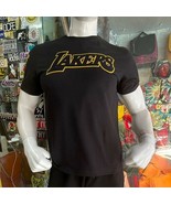 Men&#39;s NBA LA Lakers Black Tee Shirt - $95.00