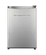 3.2 cu. ft. Retro Mini Refrigerator with Freezer with Platinum Door Design  - $161.99