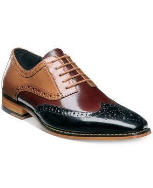 New Handmade two tone wingtip oxford men shoes, high quality leather shoes