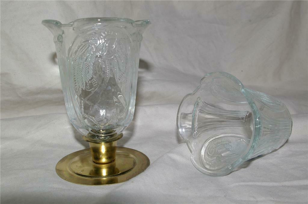Primary image for Home Interiors Angel Sconce Votive Cups RARE Homco