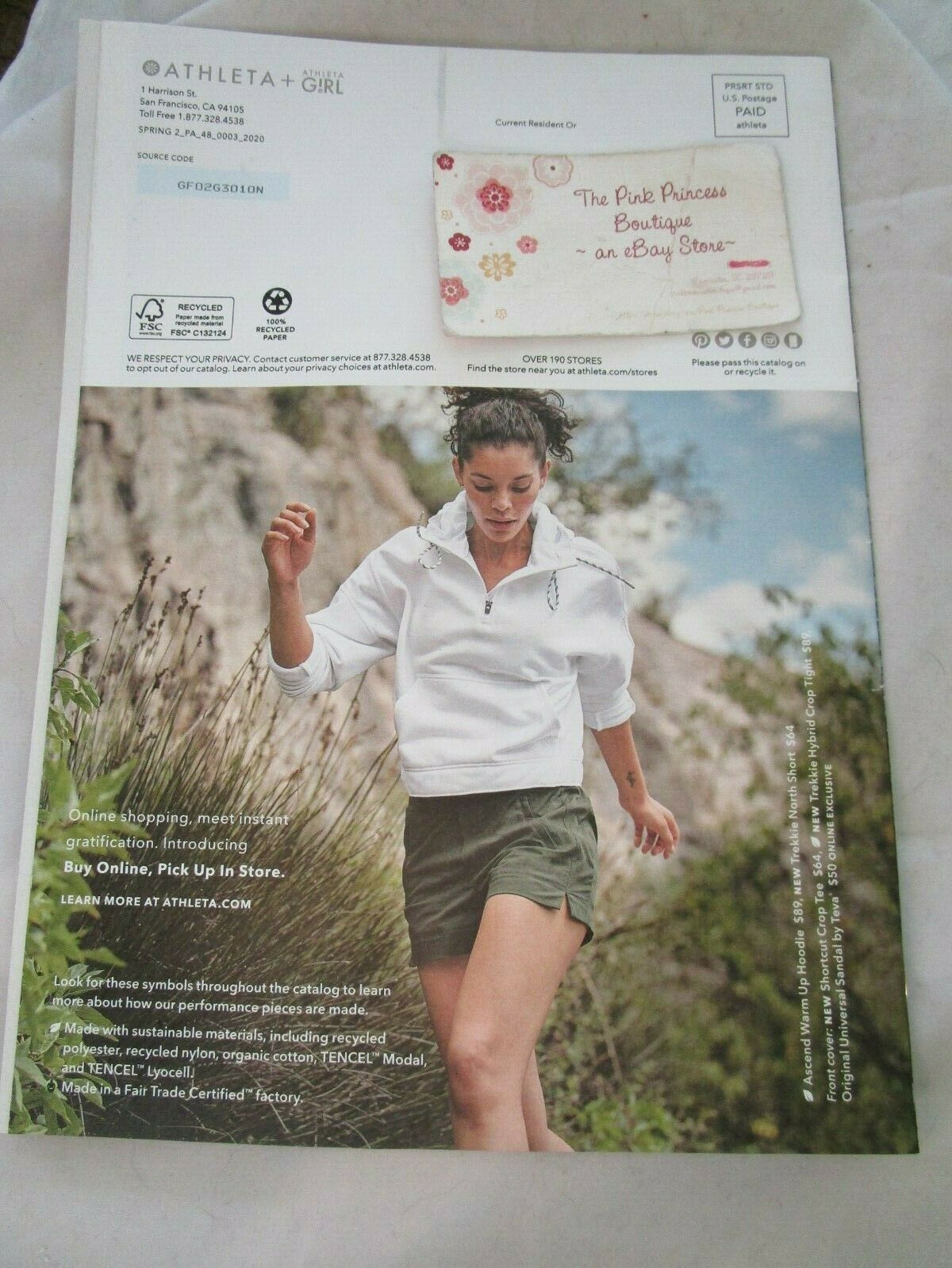 Athleta Catalog March 2020 Power of She Yoga Running Swim Wear Brand