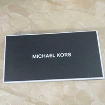 Michael Kors Billfold Wallet Box Set White Gray Logo 36H1LGFF1B NIB $178 FS - $59.39