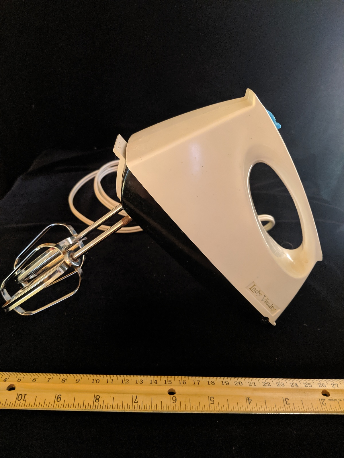 Sunbeam Replacement White 2Hole Power Cord for Model HMD1 Mixmaster