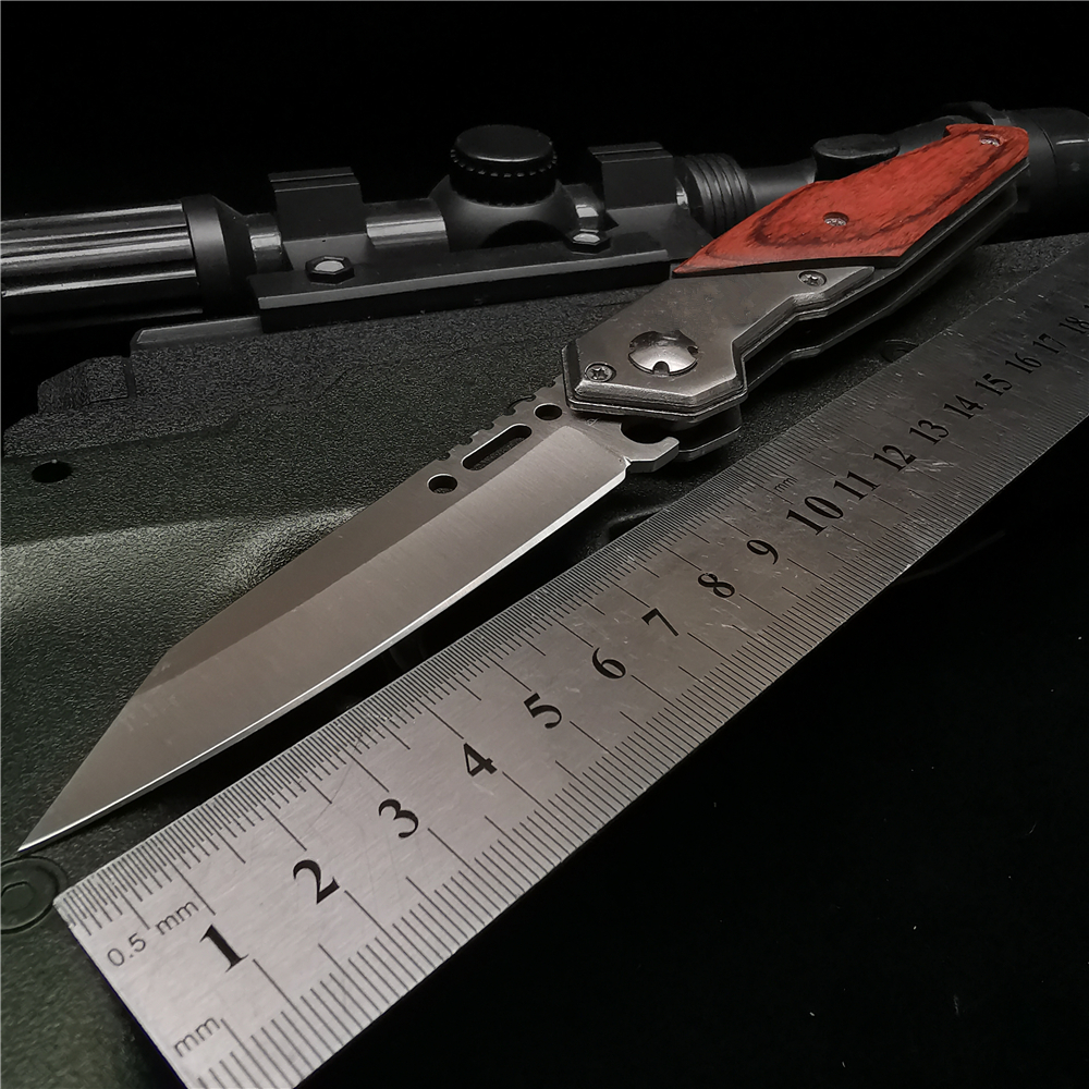 20CM (7.9') 58Folding  Pocket    Survival 8Cr15 Steel Blade EDC Tool with Back C