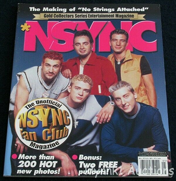 NSync Magazine Gold Collectors Series Making of No Strings Attached ...