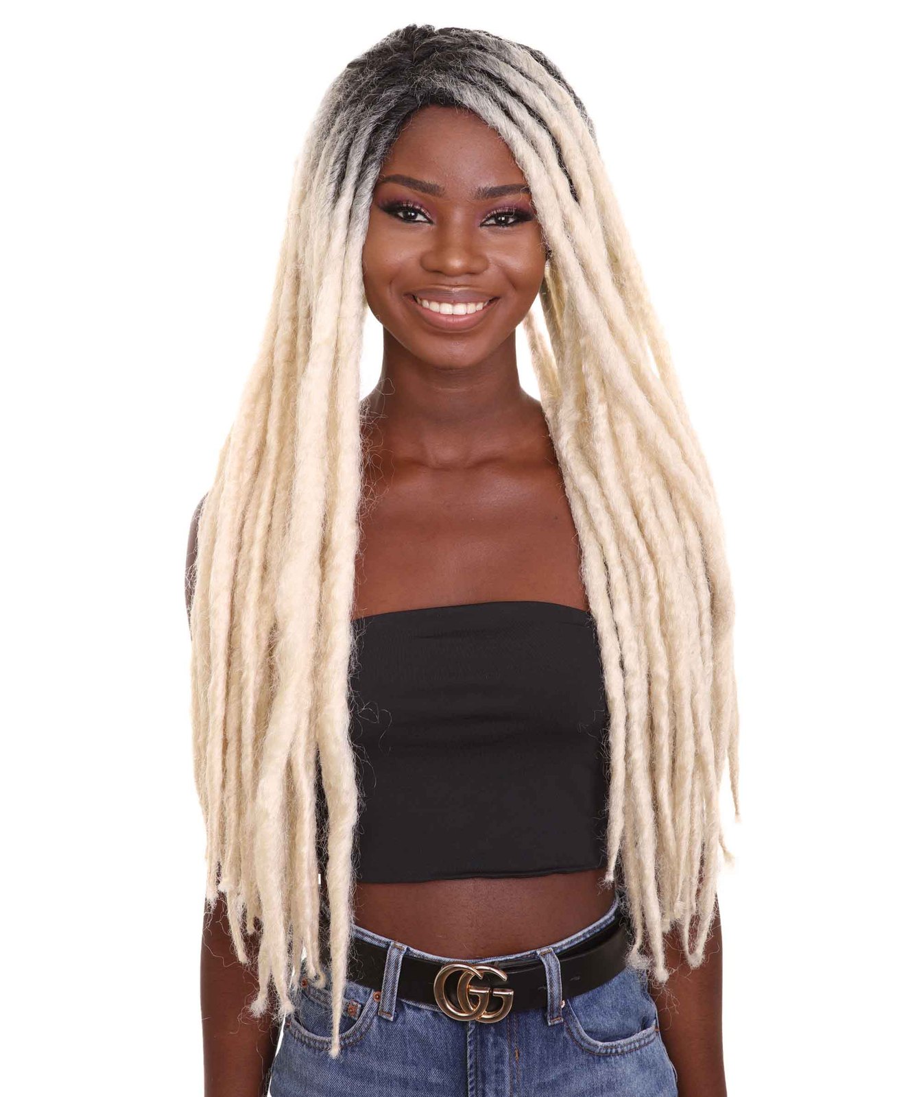 Adult Women's Long Dreadlocks Wig - Multiple Color Options HW-6724