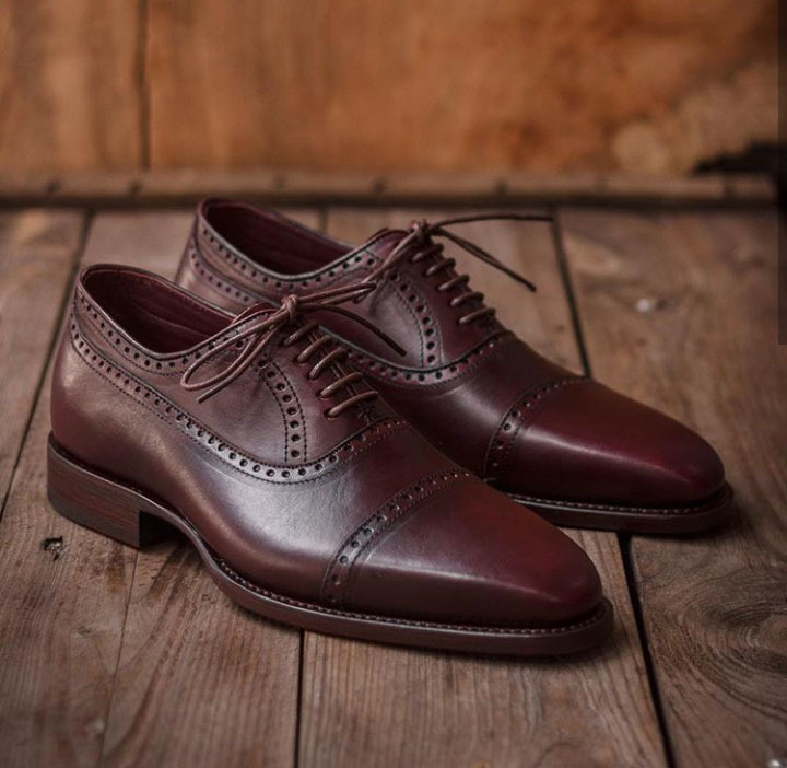 maroon shirt combination shoes