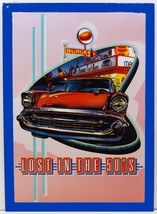 Lost in the Fifties Hot Rod Cars Metal Sign - $14.95