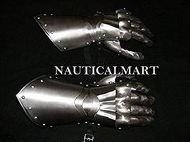 NauticalMart Knight Gauntlets (armored gloves) Halloween Costume image 3