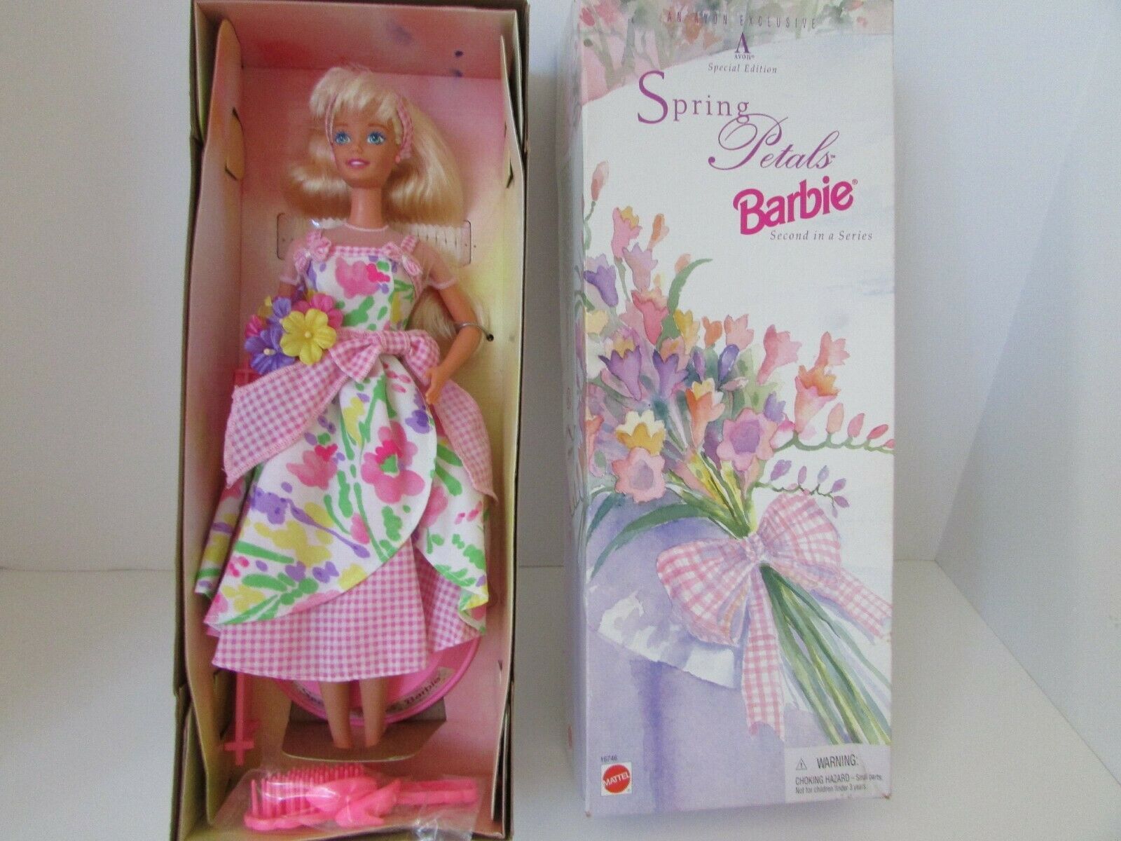 spring petals barbie second in a series value