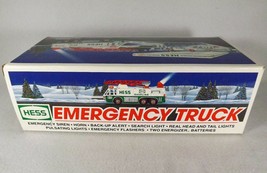 Hess Emergency Truck 1996 Collectible in Original Box Displayed Only Condition - $19.95