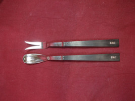 Town & Country by Allan Adler Sterling Silver Salad Set Applied Silver "R" 13" - $939.55