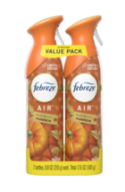 Febreze Odor-Eliminating Air Refresher Spray, Fresh Harvest Pumpkin, Pac... - $11.95