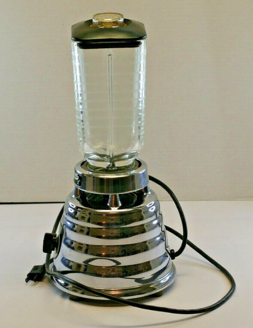 Vintage 1953 Osterizer Deluxe Model 403 Blender John Oster Mfg Made USA