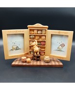 Winnie the Pooh Charpente Disney Hunny Pot Pantry Double Picture Frame READ  - $24.70