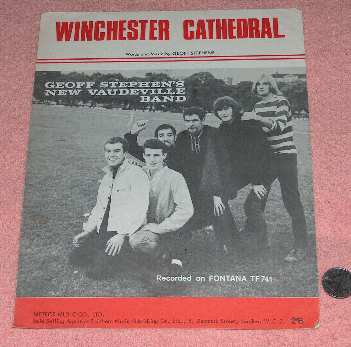 1966 Geoff Stephen's New Vaudeville Band Winchester Cathedral Song