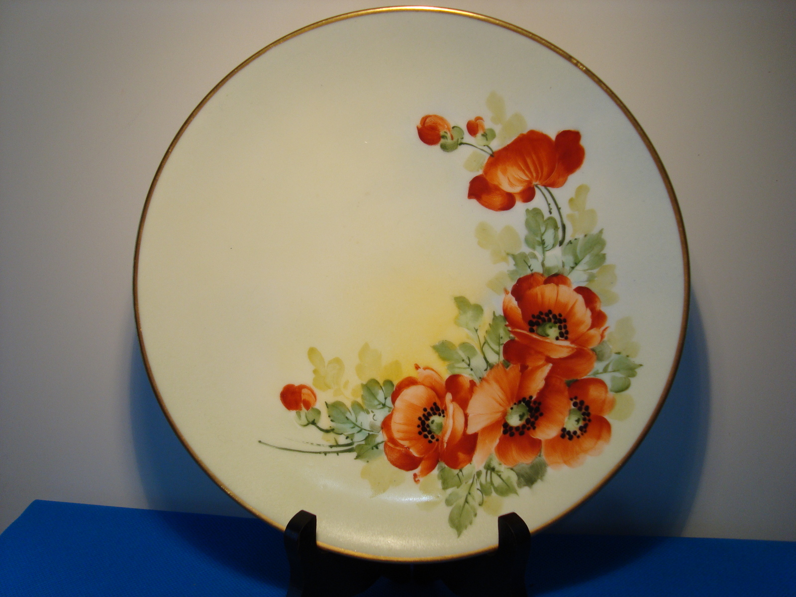 Primary image for Gotham China, Austria hand painted charger circa 1910.