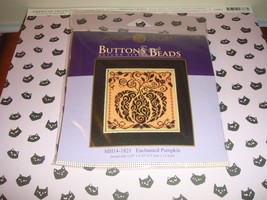 Mill Hill Beads & Buttons Autumn Series Enchanted Pumpkin Cross Stitch Kit  - $16.49