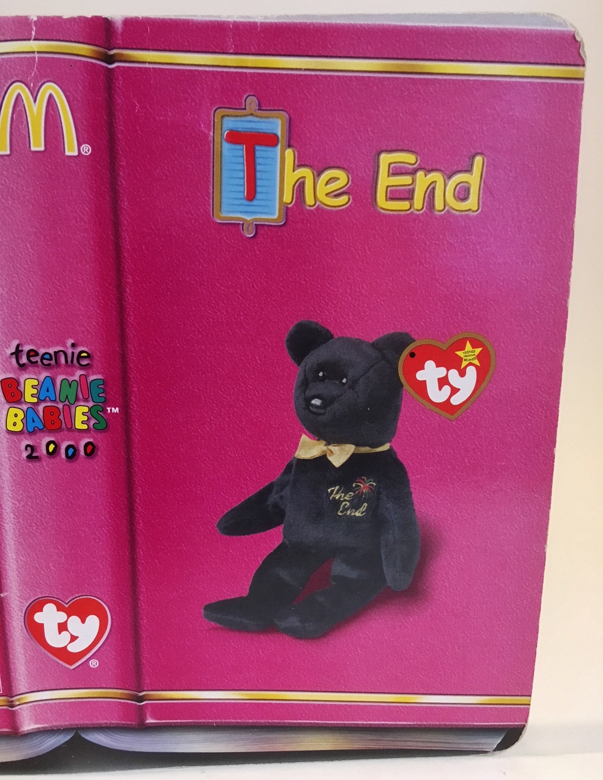 McDonalds Happy Meal Toy NEW IN BOX 1999 Erin the Bear TY Beanie Baby 