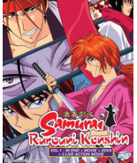 Samurai Rurouni Kenshin (Vol. 1-95 end + Movie) with English Dubbed EXPR... - $49.00