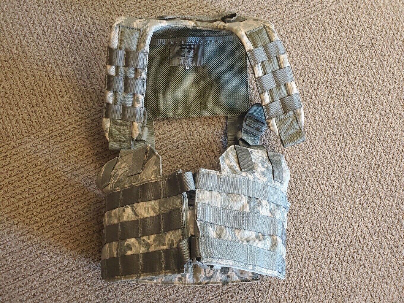 GCS GEN3 HGEAR U.S. ACU Tactical Fighting Load Carrier Vest - Size M ...