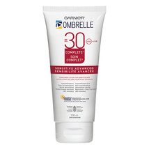 Garnier Ombrelle Complete 30 SPF Sensitive Skin Sunscreen Lotion 2 x 200ml  - $79.99