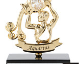 Matashi 24K Gold Plated Zodiac Astrological Sign Aquarius Tabletop Figurine