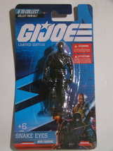 G.I. Joe - Limited Edition - Snake Eyes - Mini Figurine (New) - $15.00