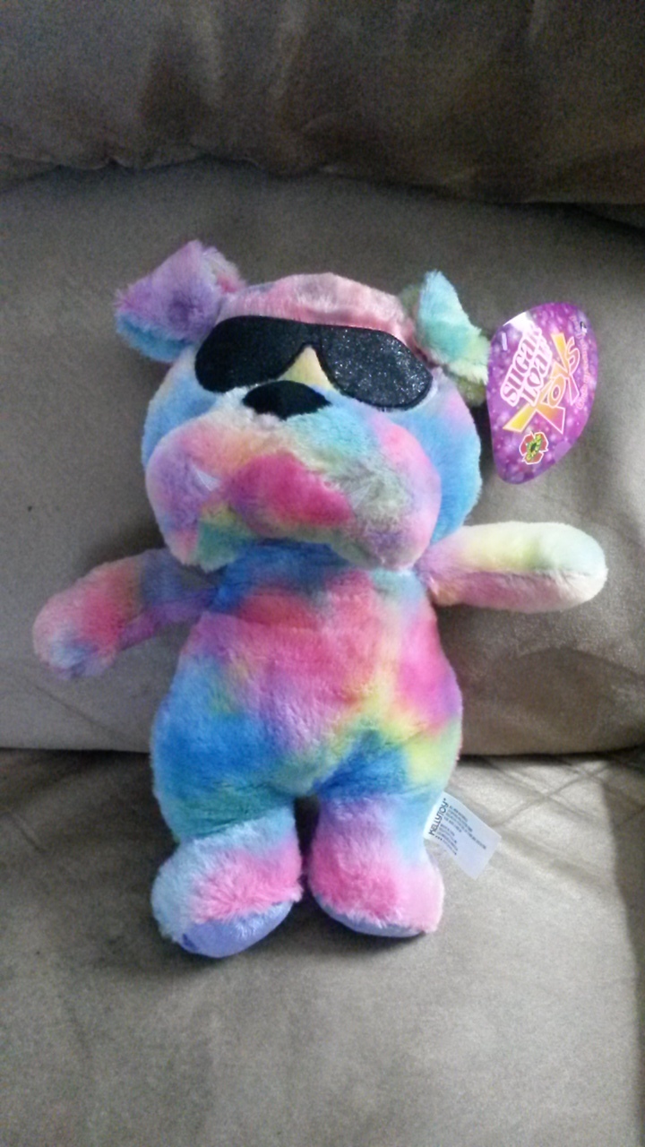 tie dye stuffed animal kit