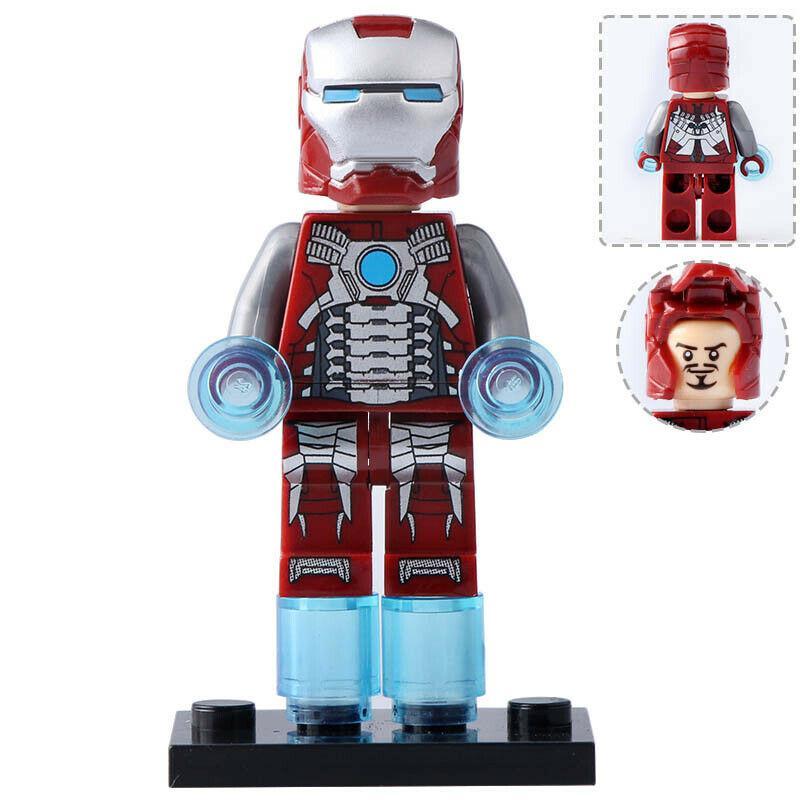 Iron Man (Mark 5 Football Suit) - Marvel Universe Minifigures Gift Toys