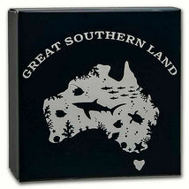 2021-P Australia $1 MOTHER OF PEARL - GREAT SOUTHERN LAND 1 Oz Silver Proof  image 3