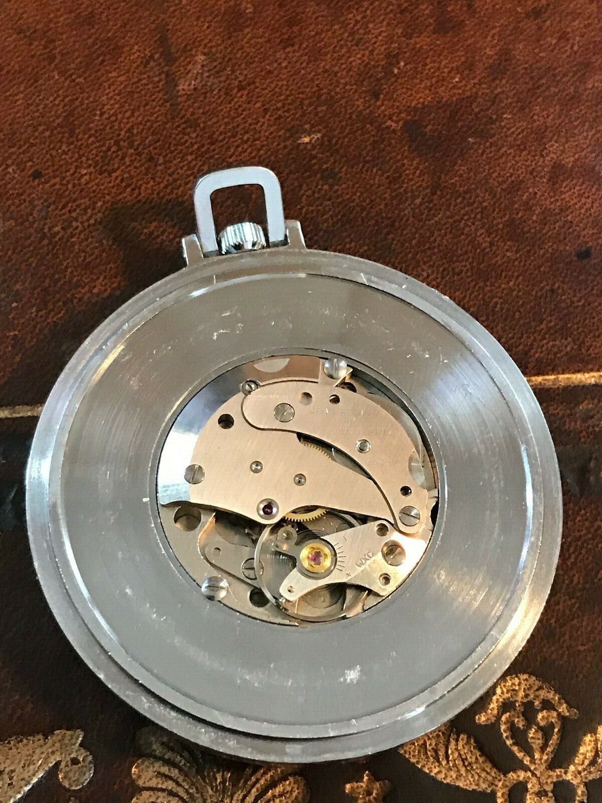 DORSET 7 JEWEL ANTISHOCK POCKET WATCH SWISS MADENEEDS REPAIR Antique