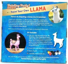 Mud Puddle Powering Creativity Painting Party Book and Kit Paint Your Own LLama image 2