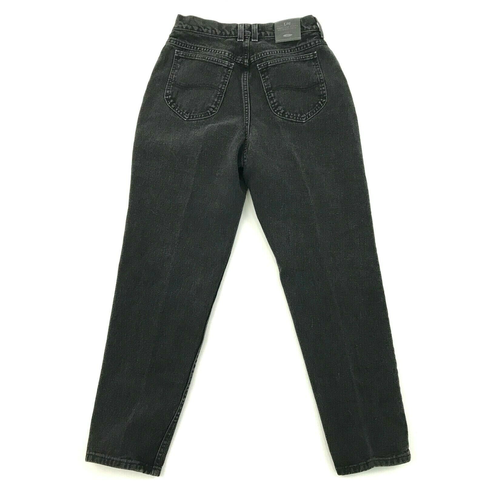 Vintage Lee Taille Haute Jeans Jambe Fuseau Coupe Classique Mom Jean 12 ...