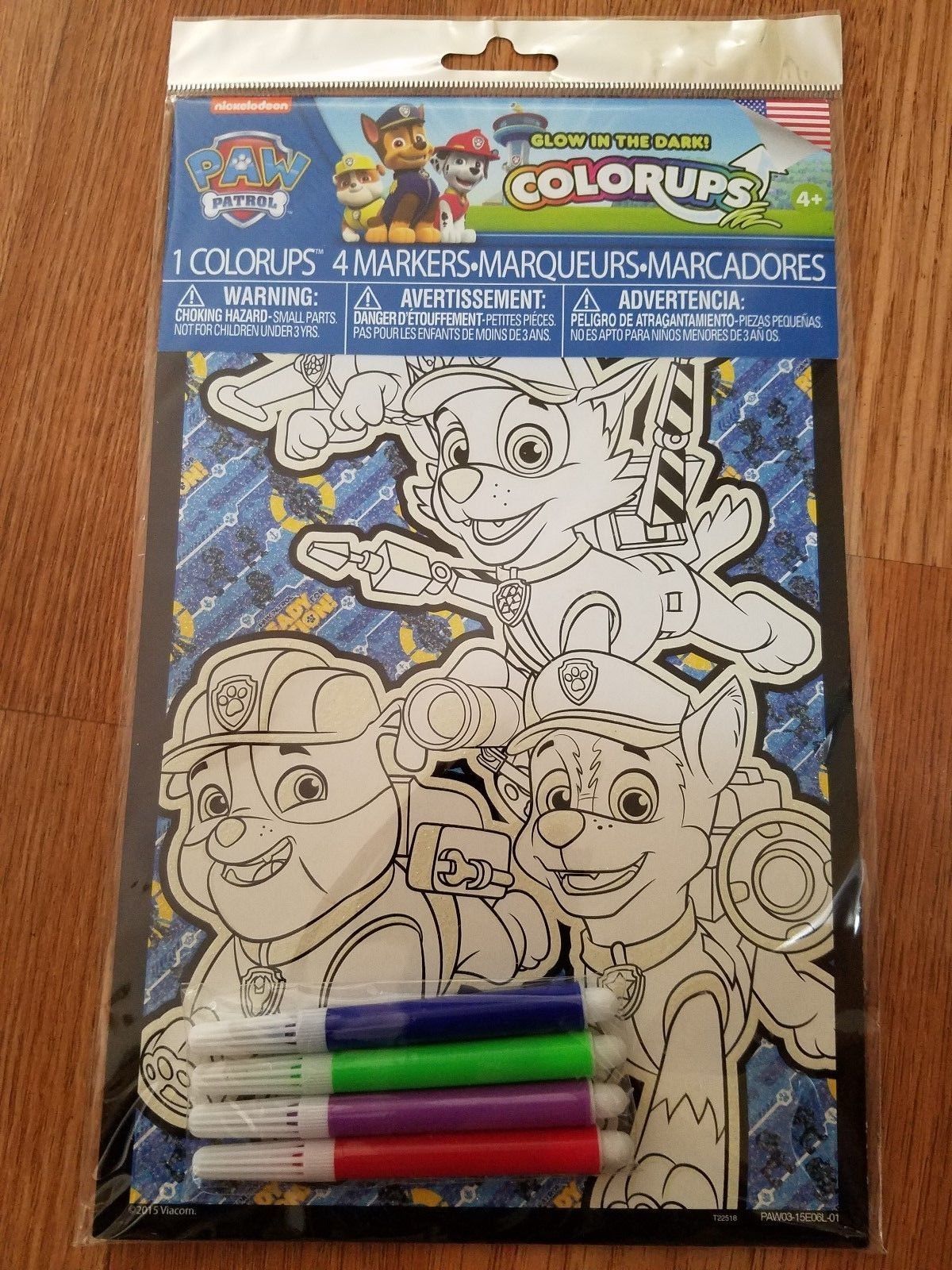 Primary image for Paw Patrol Colorups Glow In The Dark