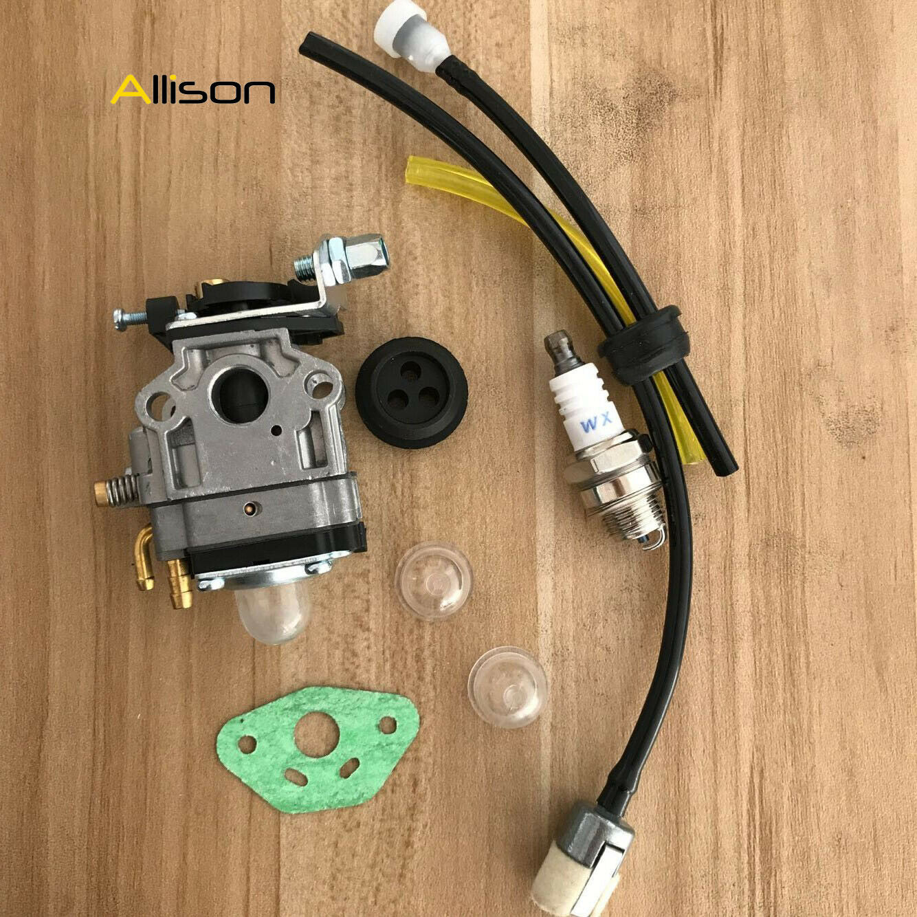 Carburetor Spark Plug For John Deere 19.8cc t105s ut15150 String