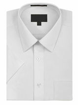 Pre-Owned Men's Button Down Short Sleeve Dress Shirts With Defects image 7