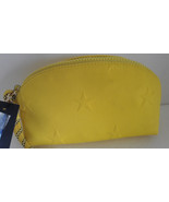 Tommy Hilfiger Stars Neoprene Dome Cosmetics Case ‑ Yellow - $12.38