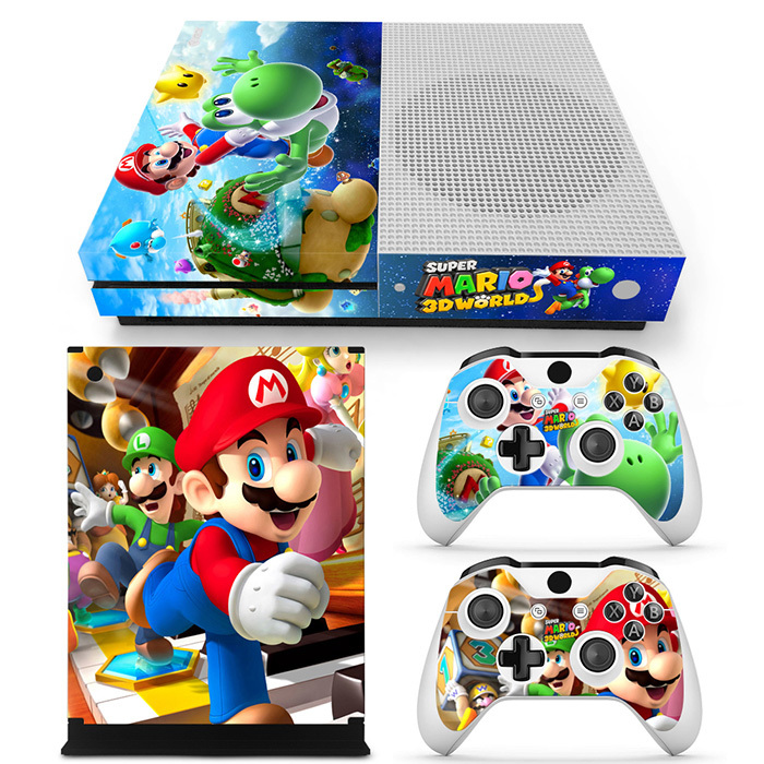 Super Mario Xbox one S Skin for Xbox one S Console and Controllers ...