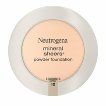 Neutrogena Mineral Sheers Powder Foundation, Classic Ivory 10, 0.34 oz.. - $25.73